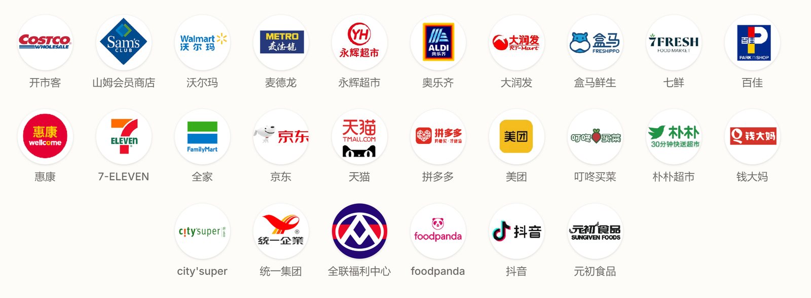 好果云服务的零售渠道